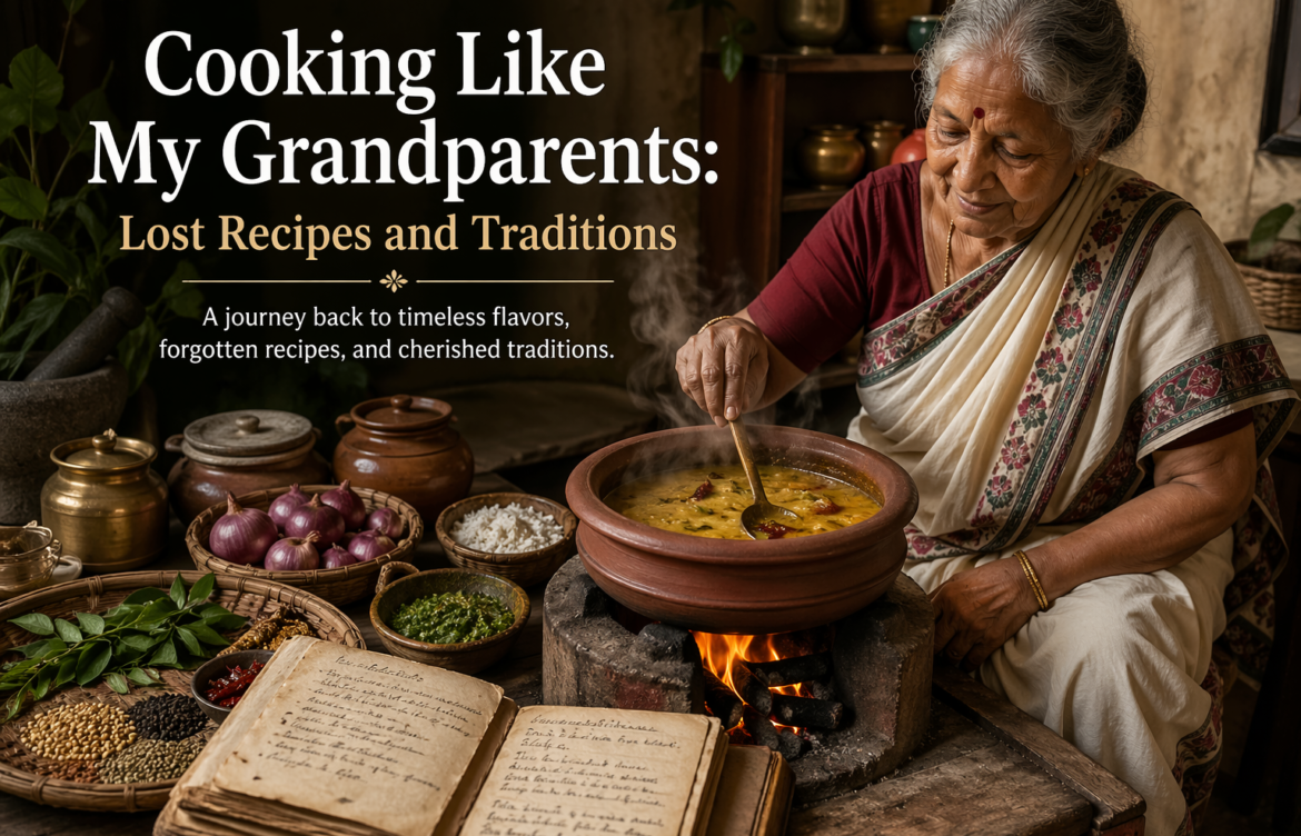 Cooking Like My Grandma: Traditional Cooking Methods