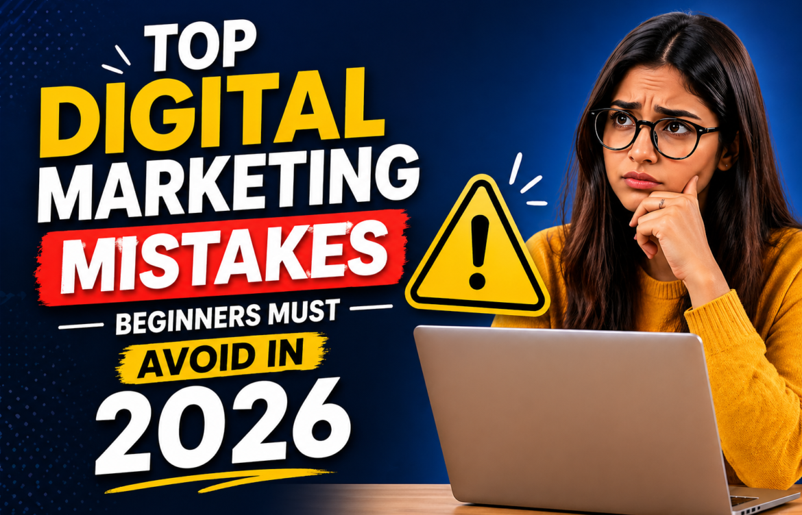Top Digital Marketing Mistakes Beginners Must Avoid in 2026